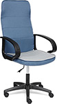 Кресло Tetchair WOKER ткань, синий/серый, С24/ С27