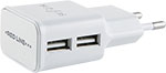 Сетевое зарядное устройство Red Line 2 USB (модель NT-2A), 2.1A белый