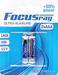 Батарейки  FOCUSray ULTRA ALKALINE LR03/BL2 2/24/288
