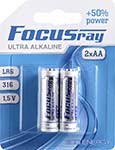 Батарейки  FOCUSray ULTRA ALKALINE LR06/BL2 2/24/288