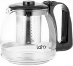 Заварочный чайник Lara 700мл стальной фильтр LR06-07
