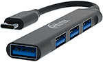 USB Hub Ritmix CR-4401 Metal